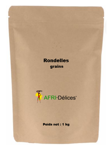 Rondelles, Olum, Bobimbi, Country-Onions (Scorodophloeus zenkeri) 1kg
