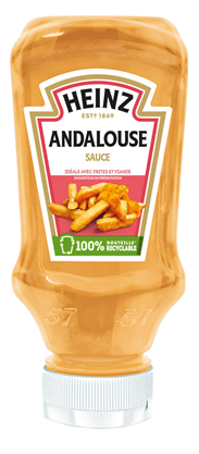 Sauce andalouse lot de 5 flacons souples de 200ml Heinz