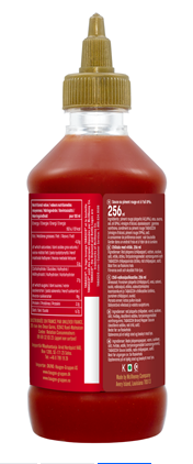 Sauce pimentée Sriracha lot de 4 x 256 ml Tabasco