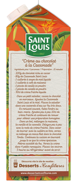 Sucre Cassonade lot de 2 packs de 650g Saint Louis