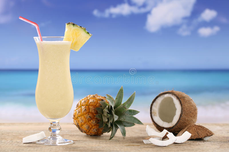 Préparation pour cocktail Pina Colada lot de 2 briques de 1kg Côté Saveurs