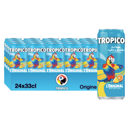 L'Original lot de 24 boites de 33cl Tropico