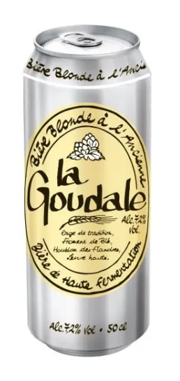 Bière blonde 7.2° lot de 12 boîtes x 50cl La Goudale