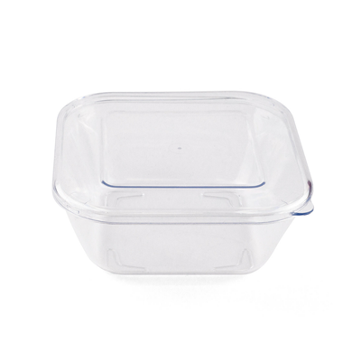Boîte One box copolyester avec couvercle lot de 6 Plastorex