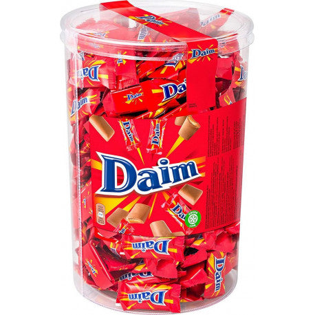 Bonbons 390 pièces tubo 2,5 kg Daim