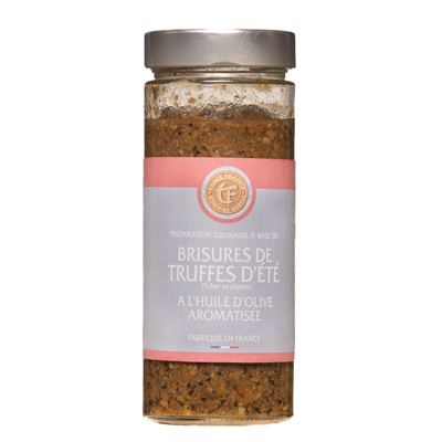 Brisures de truffes d'été tuber aestivum 500g Tuber France