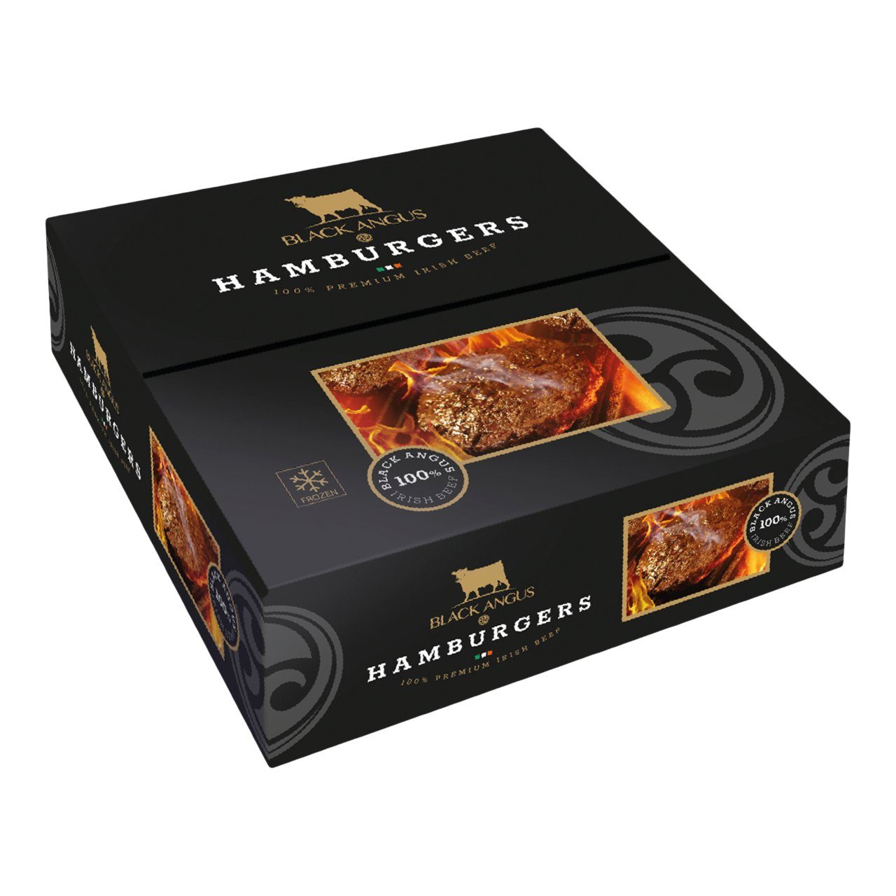 Burger Black Angus UE lot de 3 boîtes de 16 x 200g DAWN MEATS