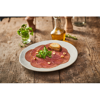 Carpaccio de bœuf VBF fumé lot de 5 boîtes de 20 x 70g Jean Routhiau