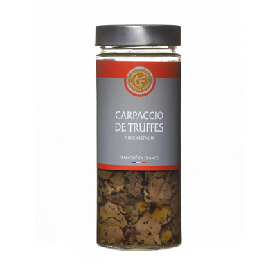 Carpaccio de truffe d'été tuber aestivum 500g Tuber France