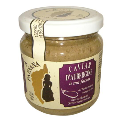 Caviar d'aubergine lot de 12 pots de 180g A. Paesana