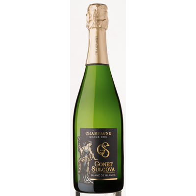 Champagne Brut Grand Cru Blanc de Blancs 6 bouteilles de 75cl GONET SULCOVA