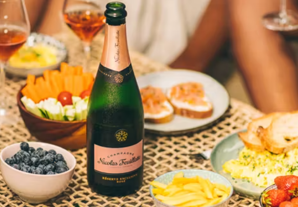 Champagne Brut Rosé Rosé 6 bouteilles de 75cl Nicolas Feuillatte