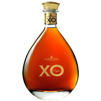 Cognac XO 40° lot de 3 bouteilles de 70cl Delaitre