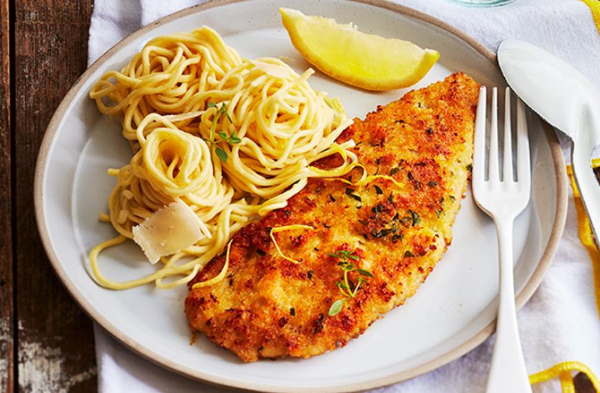 Escalope de veau milanaise IQF lot de 8 cassettes de 6 x 190g soit 9,12 kg Tendriade