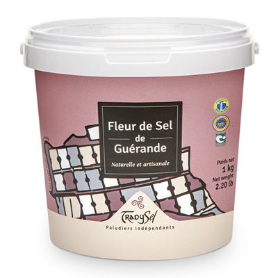 Fleur de sel de guérande 1 kg Trad Y Sel