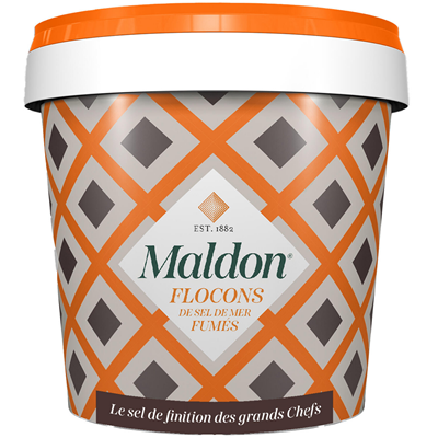 Flocons de sel fumé lot de 2 sceaux de 500g Maldon