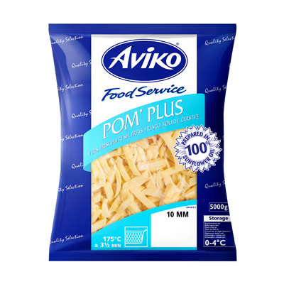 Frites lot de 2 sachets de 5kg calibre 10/10mm Aviko