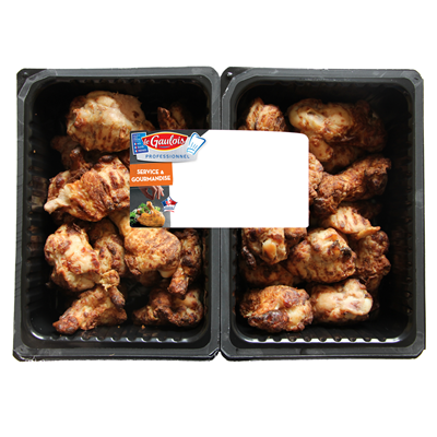 Grignottes Poulet nature lot de 4 x 500g environ Le Gaulois