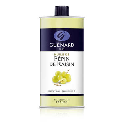 Huile de pépin de raisin lot de 2 bidons de 50cl Guenard 1824