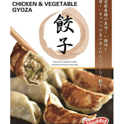 Gyoza au poulet Halal et légumes Shirakiku 600g SHIRAKIKU