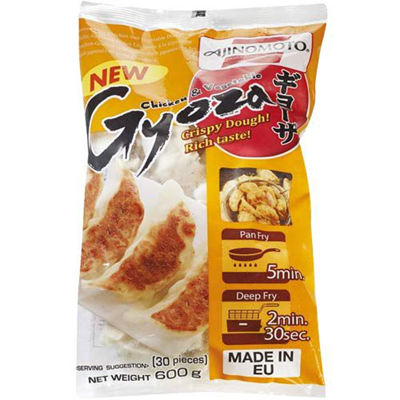 Gyozas au poulet lot de 16 sachets de 600g Ajinomoto