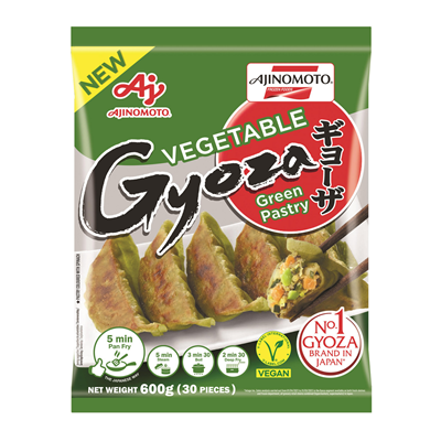 Gyozas vert aux légumes lot de 16 sachets de 600g Ajinomoto
