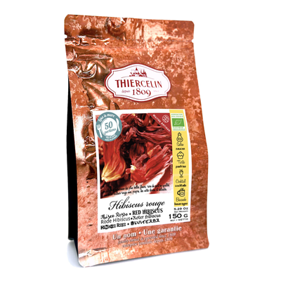 Hibiscus rouge BIO sachet 150g Thiercelin