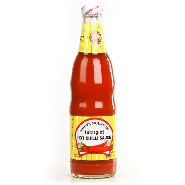 Hot  chilli sauce - Tu'o'ng ôt lot de 3 x 680g Golden Mountain