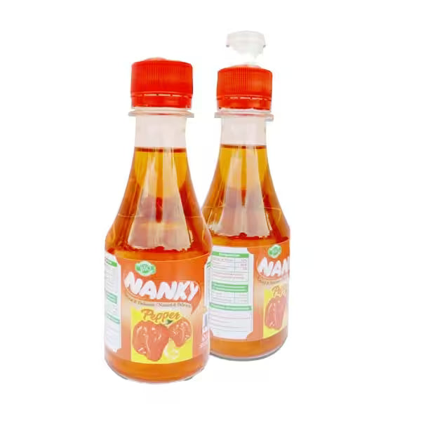 Huile de table pimentée lot de 2 x 200ml Nanky