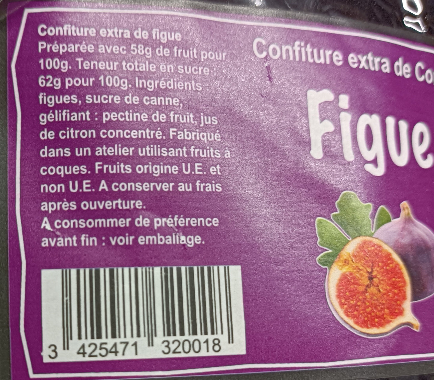 Confiture extra de corse Figue 2 kg Charles Antona