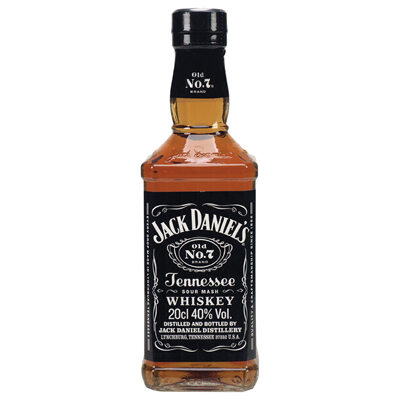 Whisky Jack Daniel's N°7 40° lot de 8 bouteilles de 20 cl JACK DANIEL'S