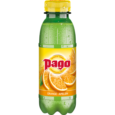 Jus d'orange lot de 12 x 33cl PET Pago