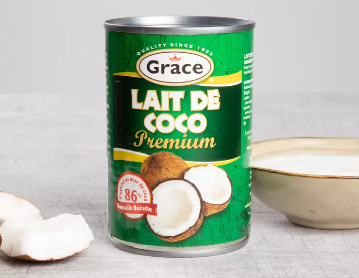 Lait de coco lot de 3 x 400ml premium Grace