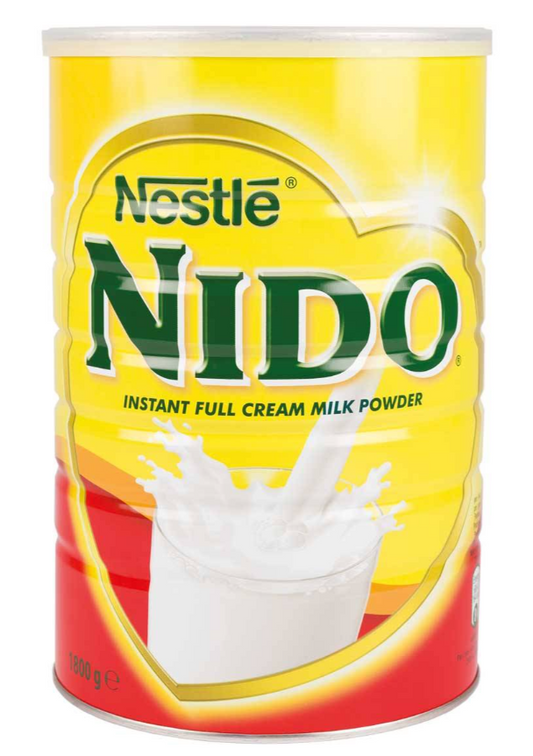 Lait en poudre NIDO Halal 6 boîtes de 1,8 kg Nestlé