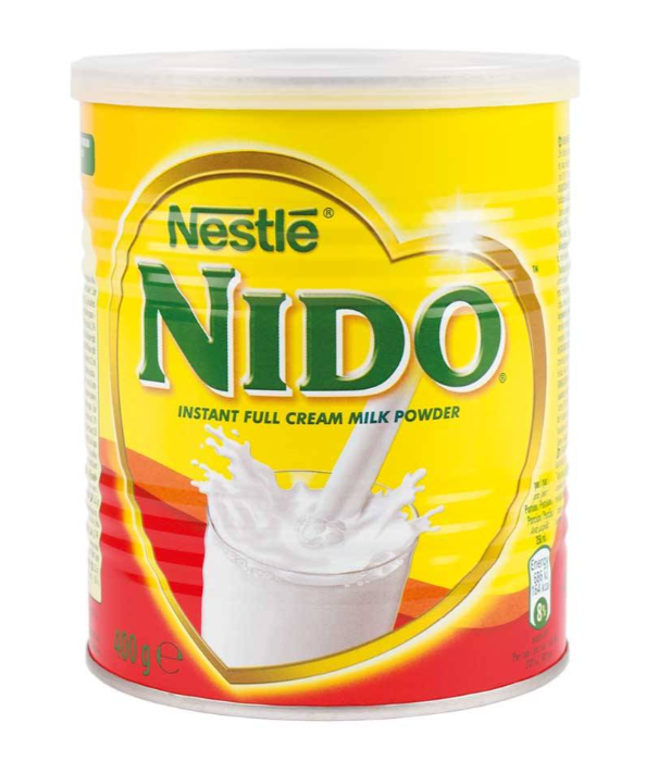 Lait en poudre NIDO Halal lot de 24 boîtes de 400g Nestlé