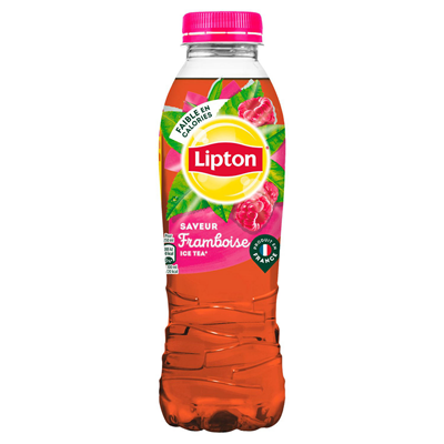 Ice Tea saveur Framboise RPET lot de 12 x 50cl Lipton