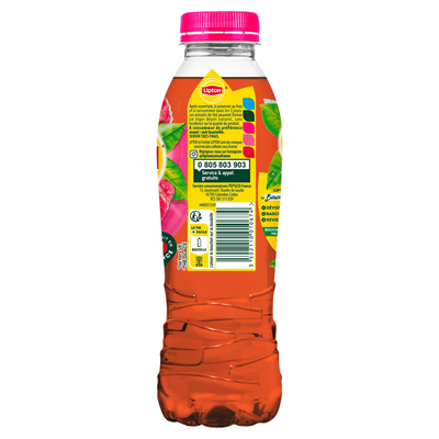 Ice Tea saveur Framboise RPET lot de 12 x 50cl Lipton