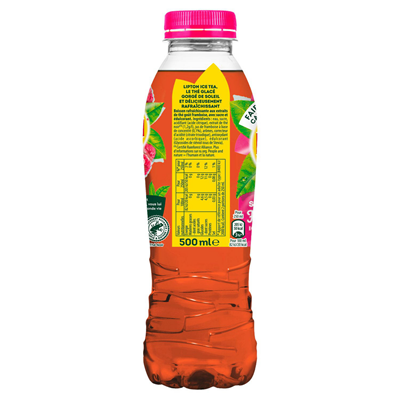 Ice Tea saveur Framboise RPET lot de 12 x 50cl Lipton