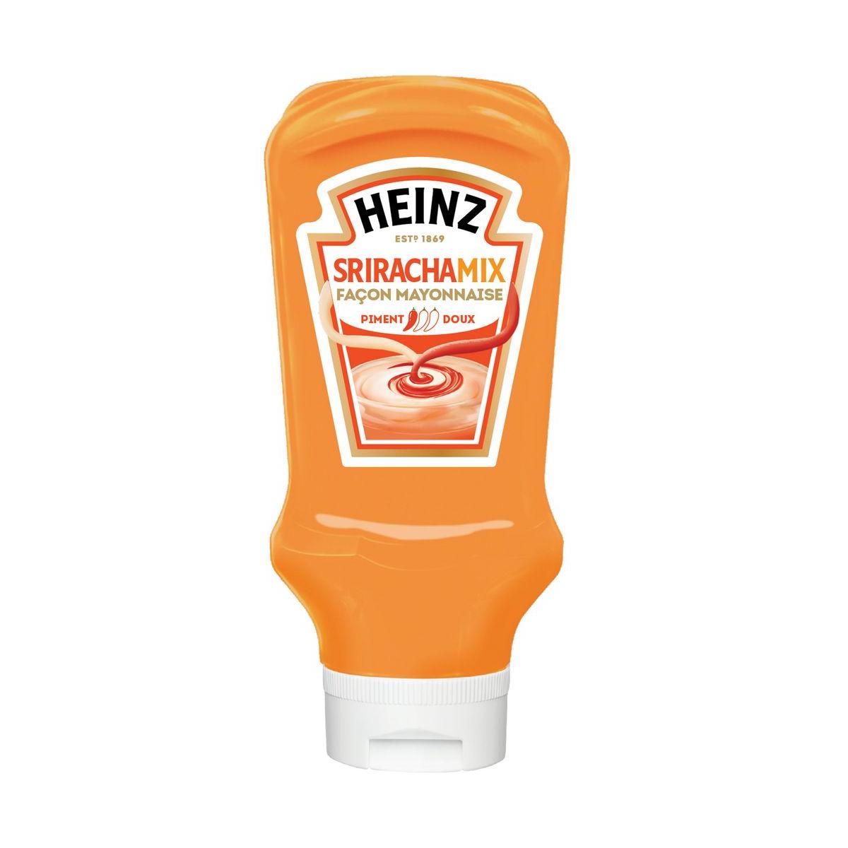 Mayonnaise à la sriracha  lot de 2 flacons souples 400g HEINZ