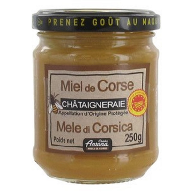 Miel de Corse AOP Châtaigneraie lot de 6 x 250g Charles Antona