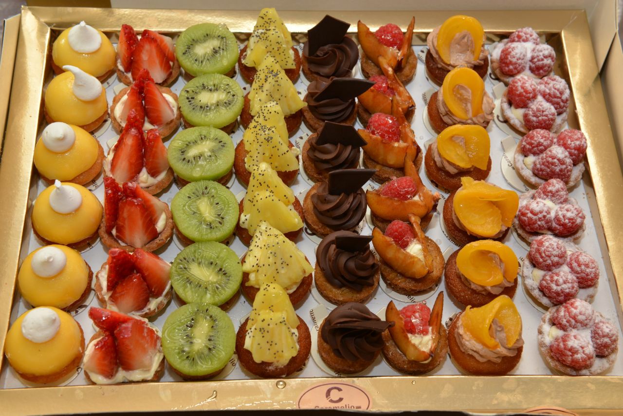 Fonds de tartelette sablé précuits 4.5 cm Barquette de 120 pièces ASTRIA