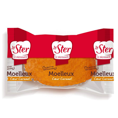 Moelleux cœur caramel 44 pièces Le Ster LE PATISSIER