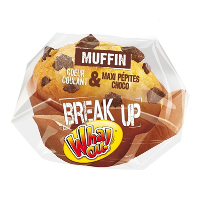 Muffins vanille lot de 75 x 72g Whaou