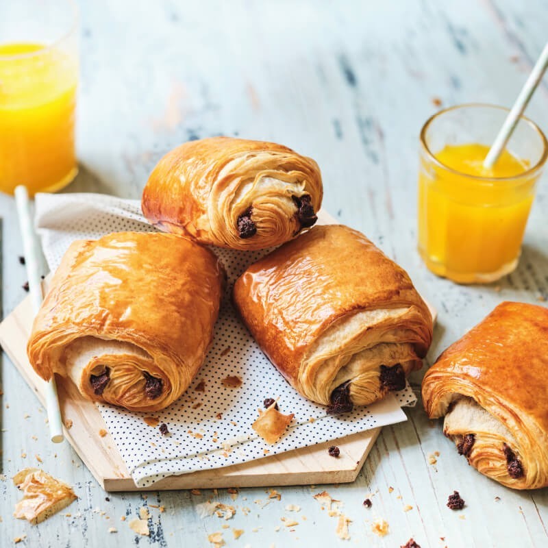 Pains au chocolat pur beurre 140 x 80g Delifrance