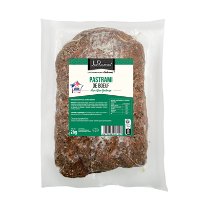 Pastrami VBF charcutière de bœuf façon New Yorkaise 2 kg Jean Routhiau