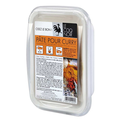 Pâte de curry lot de 6 barquettes de 700g Le Coq Noir