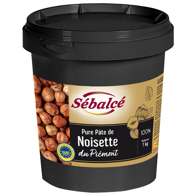 Pâte aromatique de noisette du Piémont seau 1 kg Sebalce