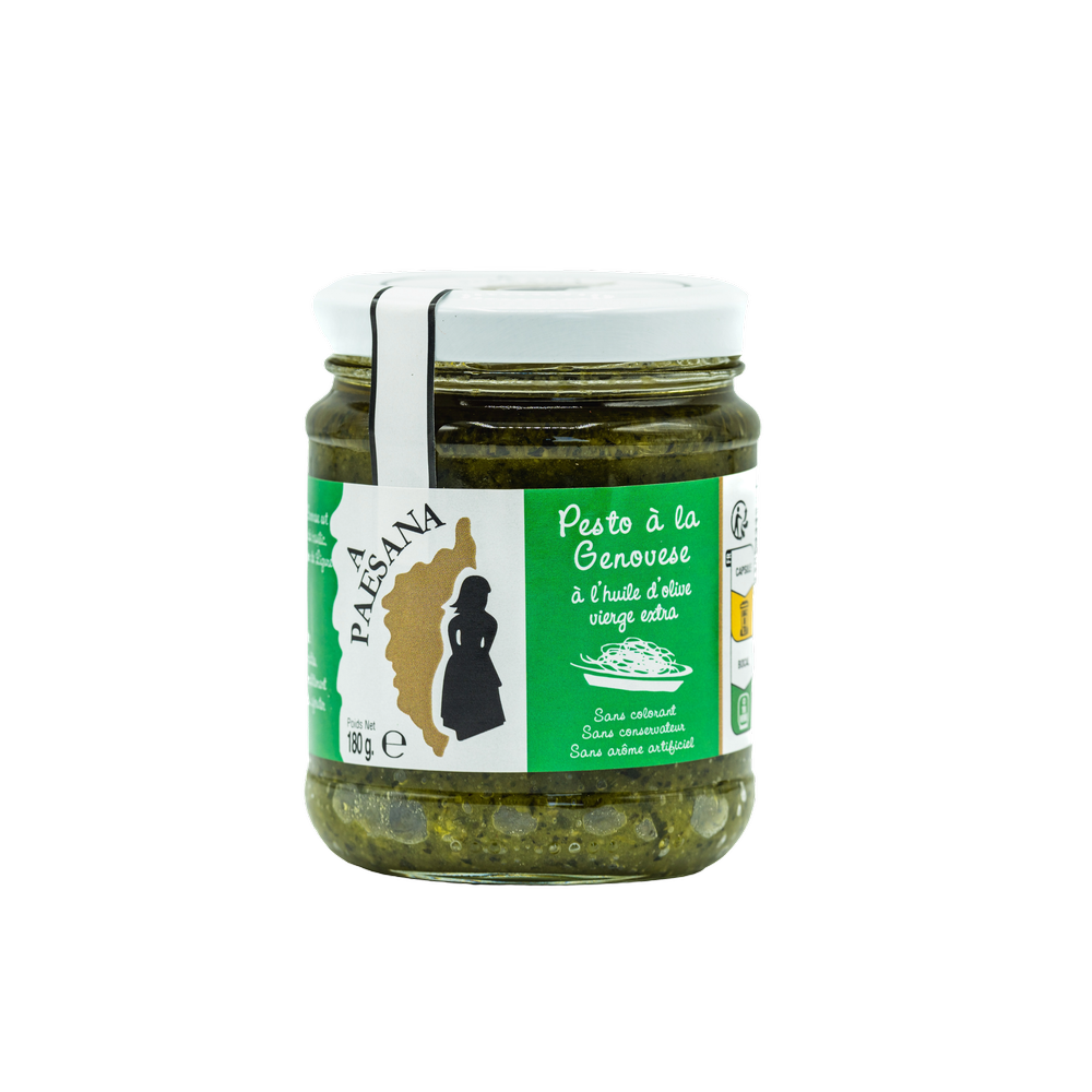 Pesto à la Genovese lot de 12 pots de 180g A. Paesana