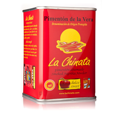Pimenton dela Vera doux fumé IGP 350g La Chinata
