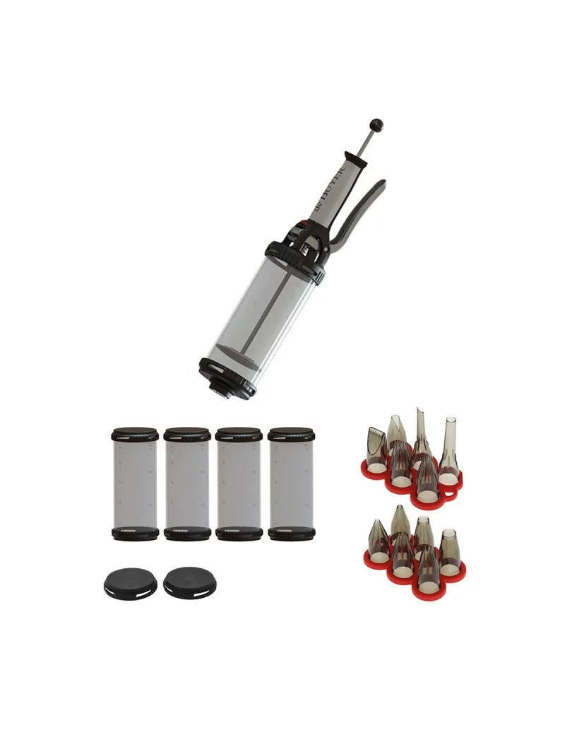 Piston + 4 recharges 12 douilles De Buyer